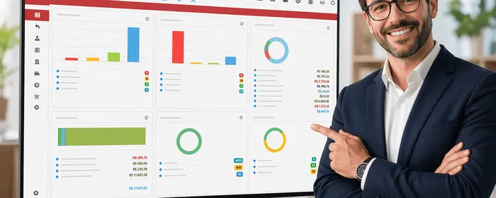 Painel do ERP Completo da Otimizer